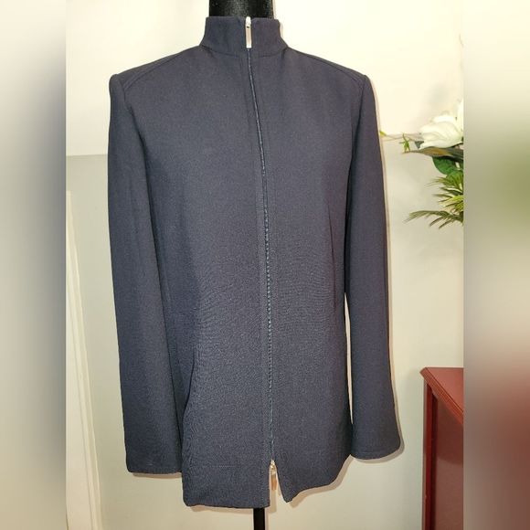 Max Mara Black Jacket Medium - Picture 3 of 13